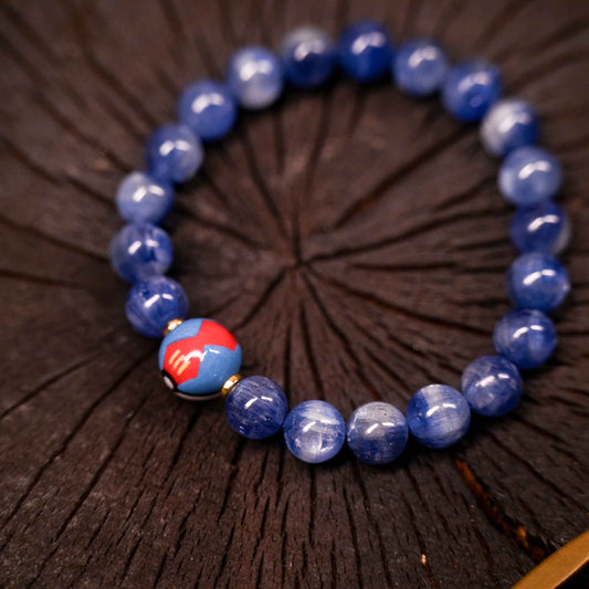 Kyanite Lure Ball Bracelet