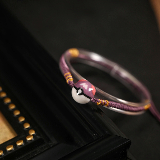 Single Poké Ball Bead with Cord