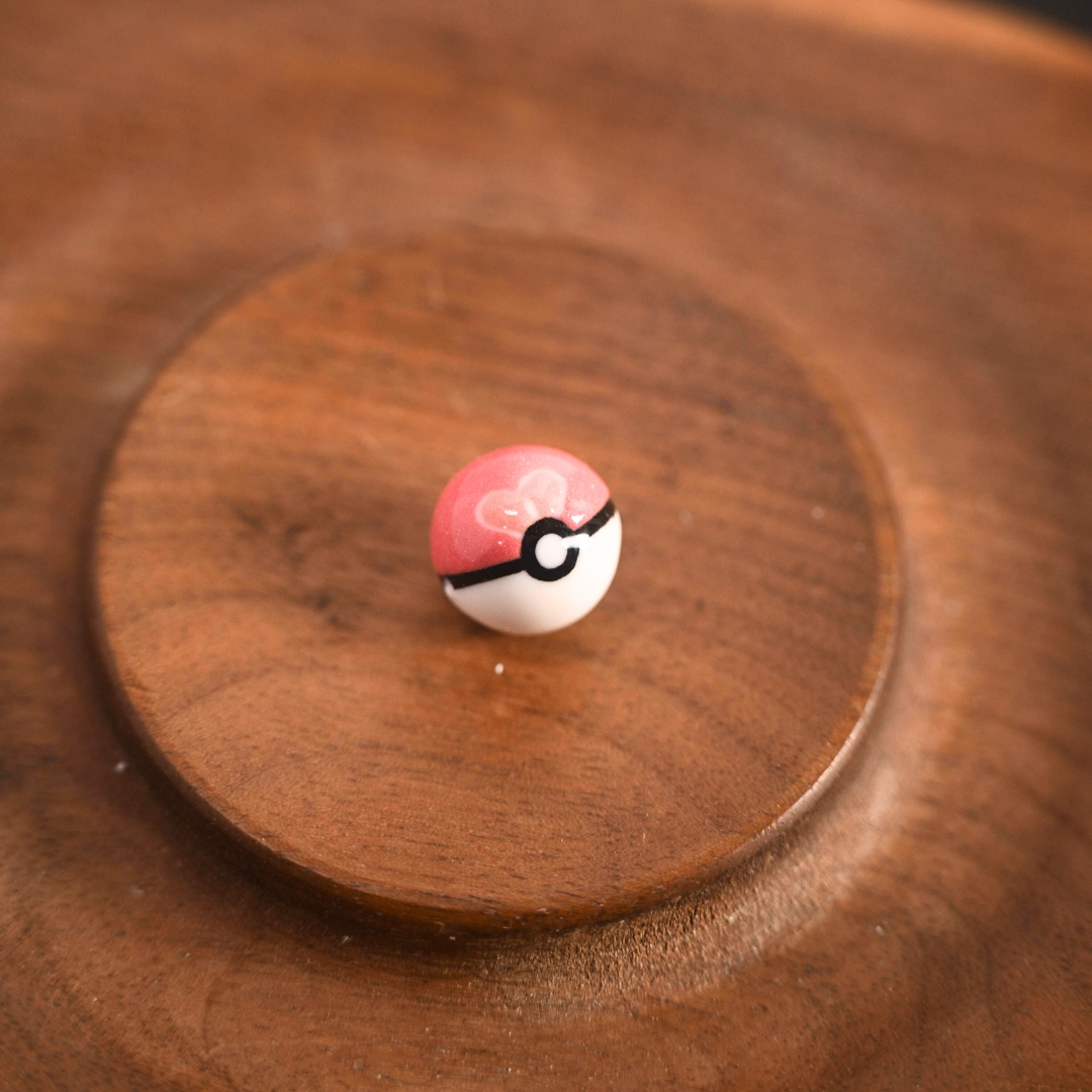 Single Poké Ball Bead with Cord