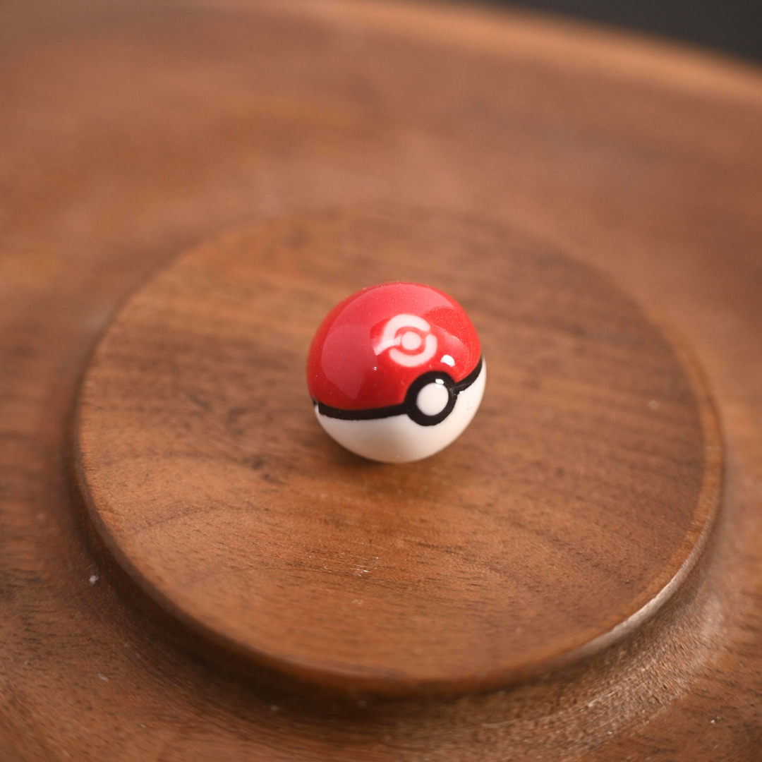 Single Poké Ball Bead with Cord