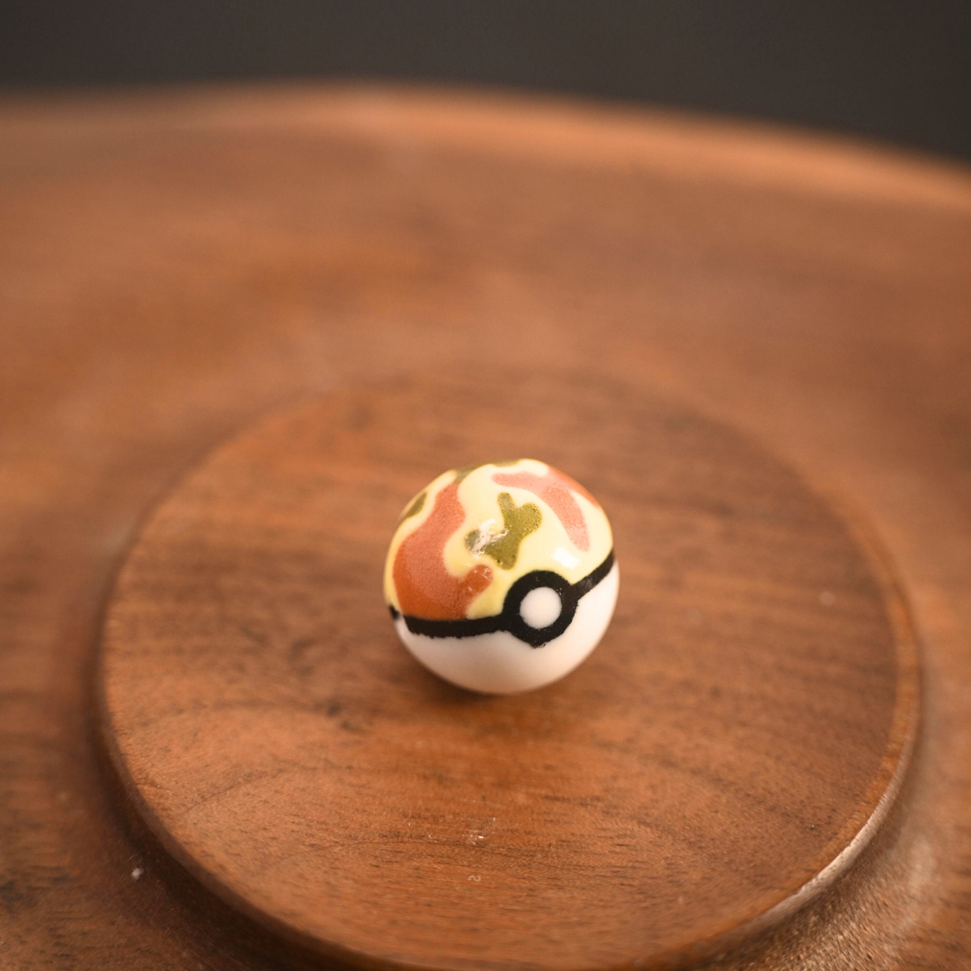 Single Poké Ball Bead with Cord
