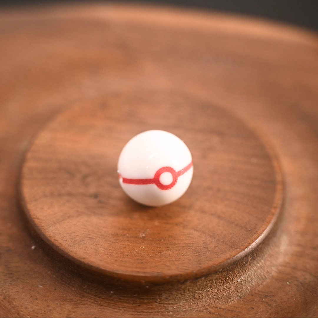 Single Poké Ball Bead with Cord