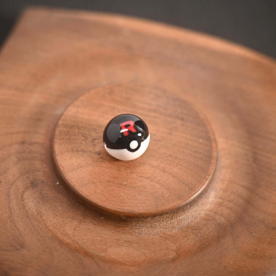 Single Poké Ball Bead with Cord