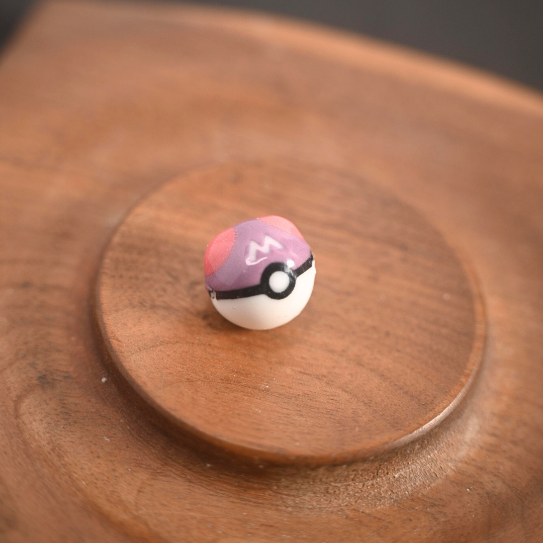 Single Poké Ball Bead with Cord