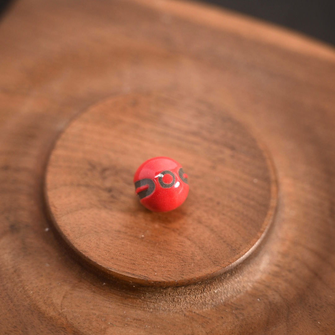 Single Poké Ball Bead with Cord