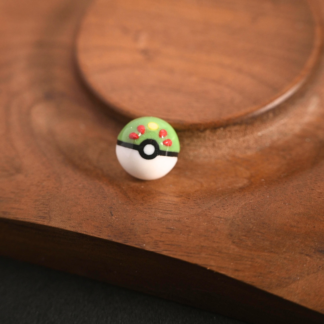 Single Poké Ball Bead with Cord
