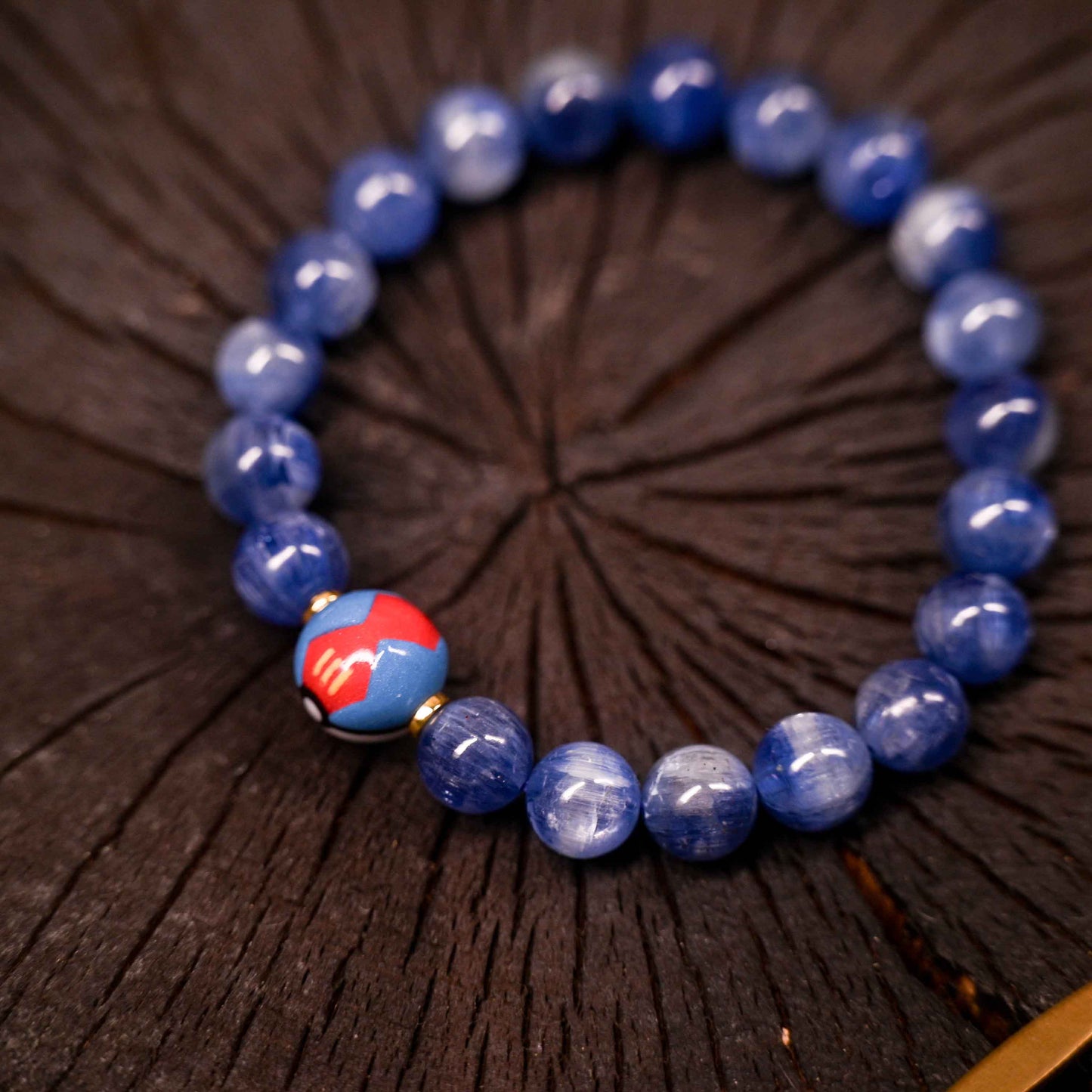 Kyanite Lure Ball Bracelet