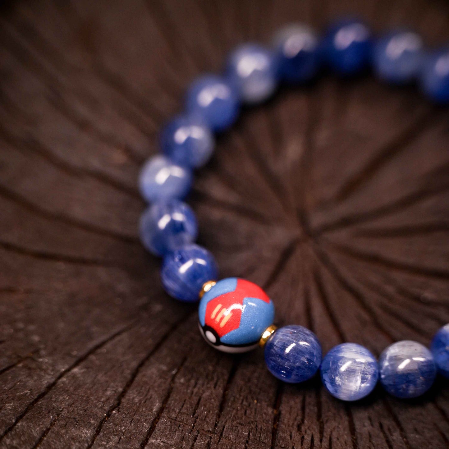 Kyanite Lure Ball Bracelet