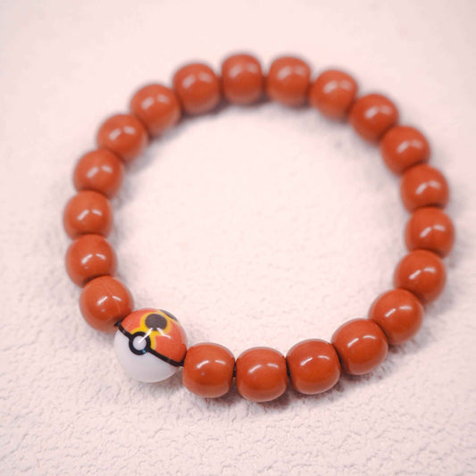 Repeat Ball Walnut Seed Bracelet