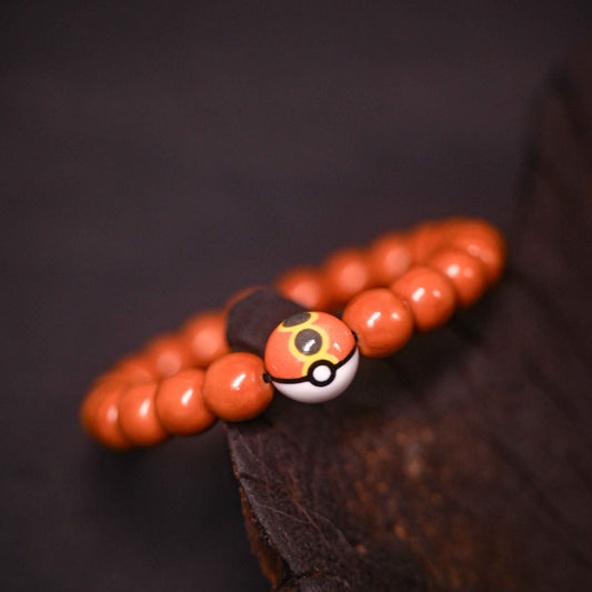 Repeat Ball Walnut Seed Bracelet