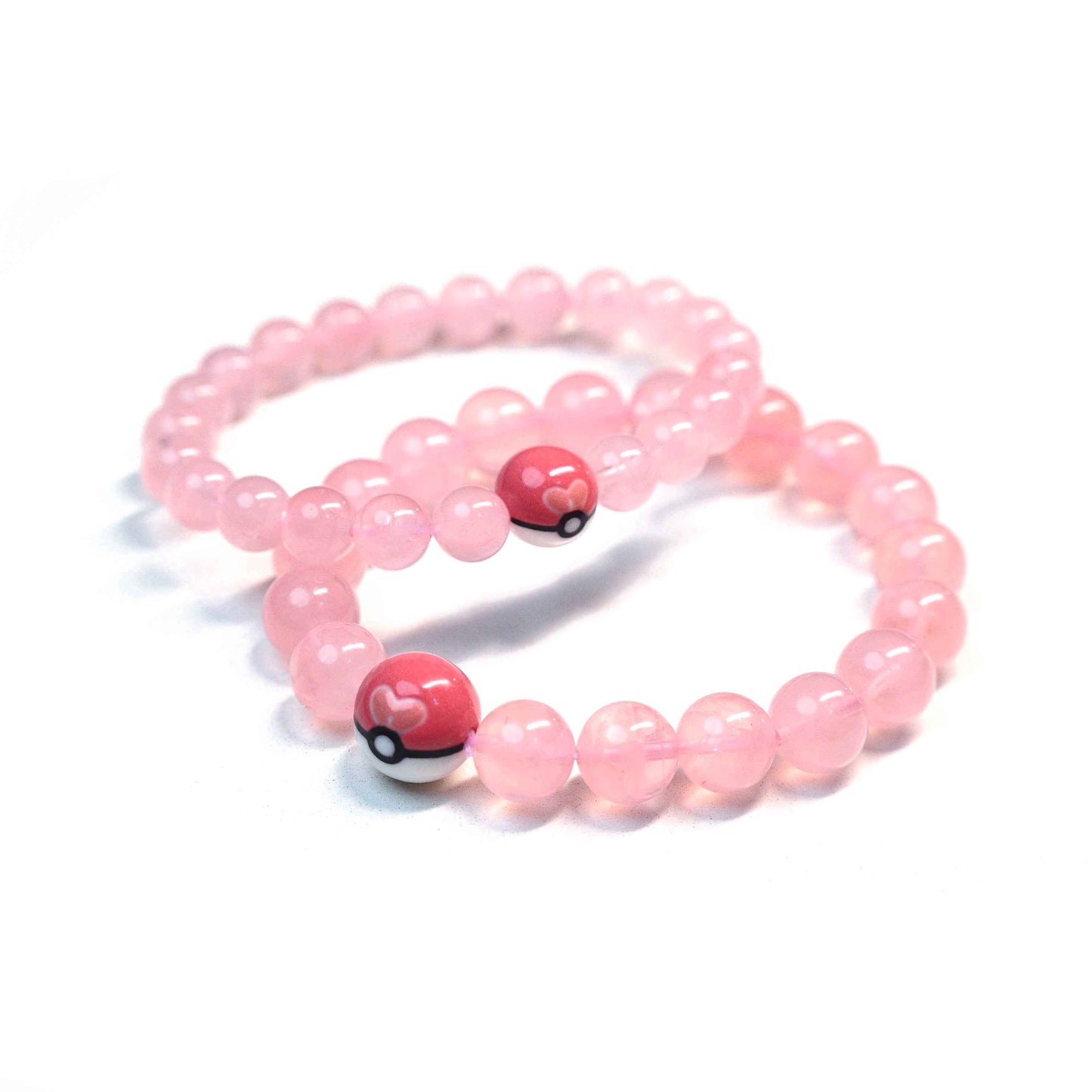 Sweet Ball Rose Quartz Bracele