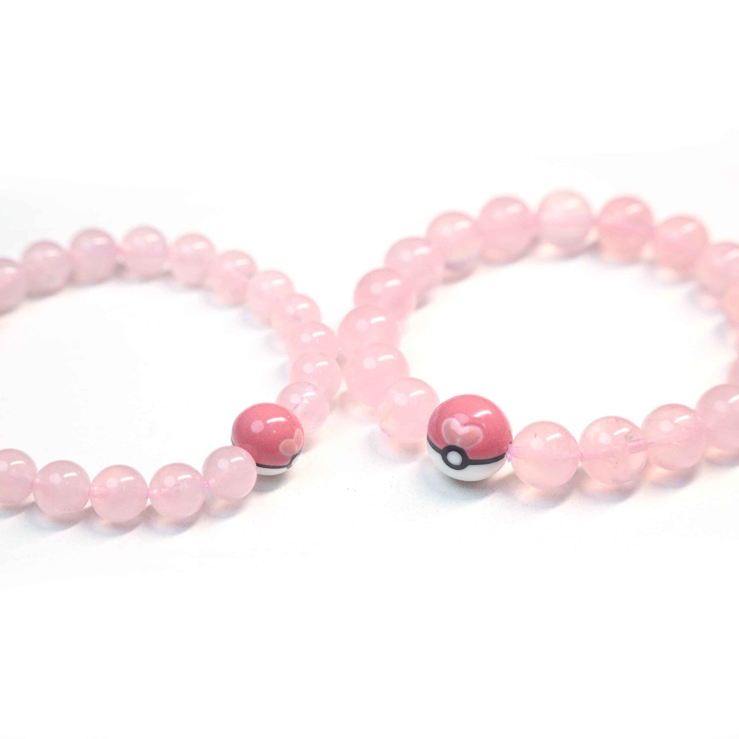 Sweet Ball Rose Quartz Bracele