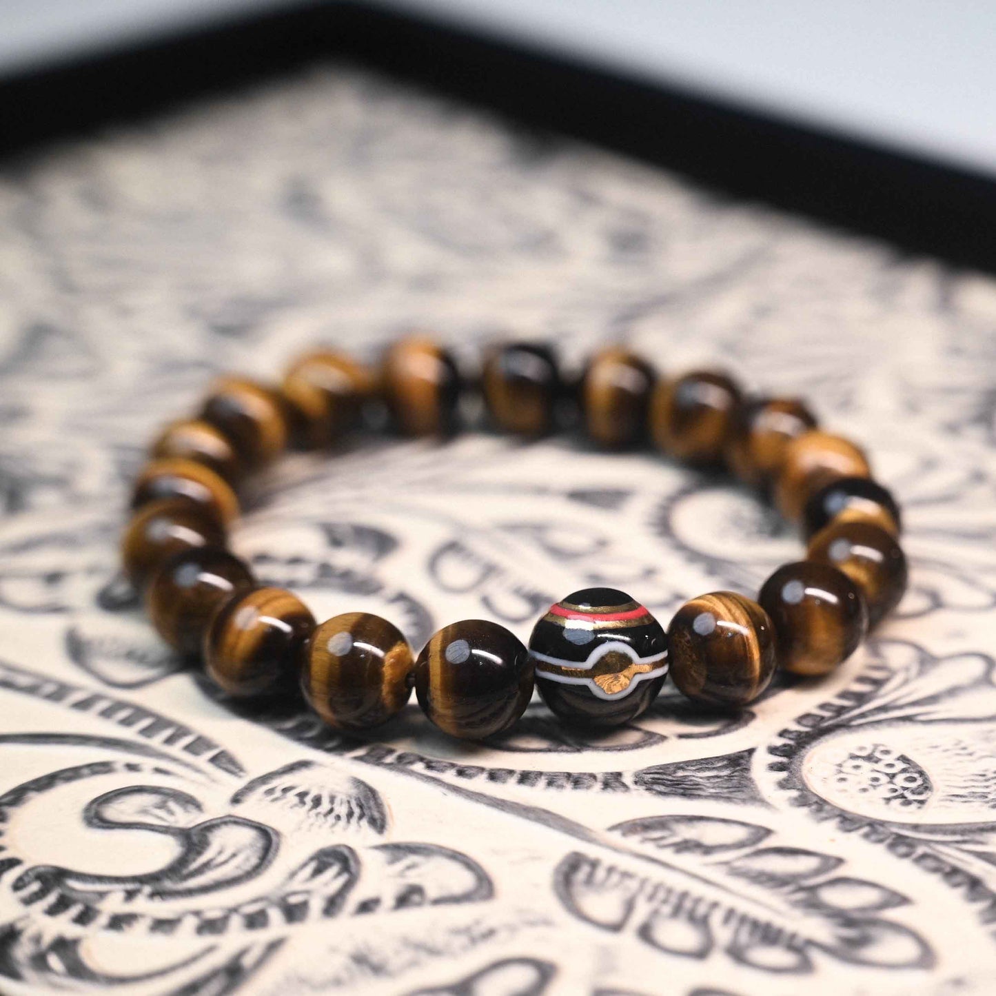 High Quality Yellow Tiger's Eye Luxury Ball Bracelet