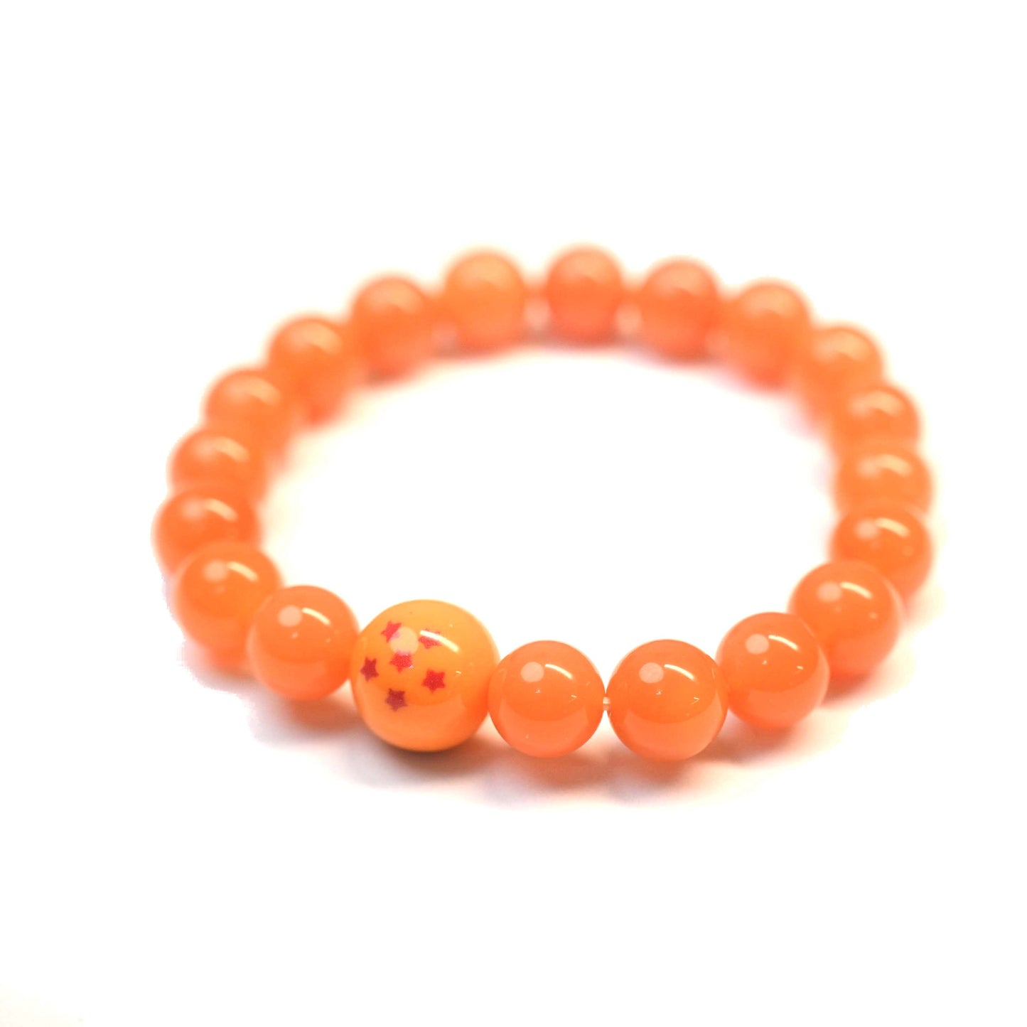 Dragon Ball × Myanmar Yellow Jade Handmade Ceramic Bracelet
